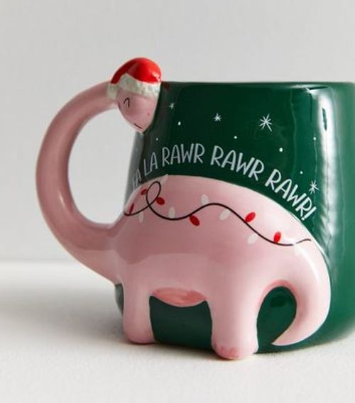 Green Christmas Dinosaur Mug...