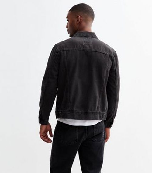 Men's Dark Grey Denim Western...