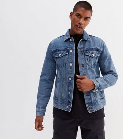 Men's Blue Denim Western...