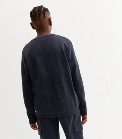 New Look crew neck sweatshirt in gray