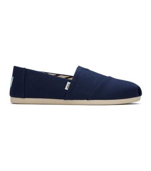 TOMS Navy Canvas Slip On...