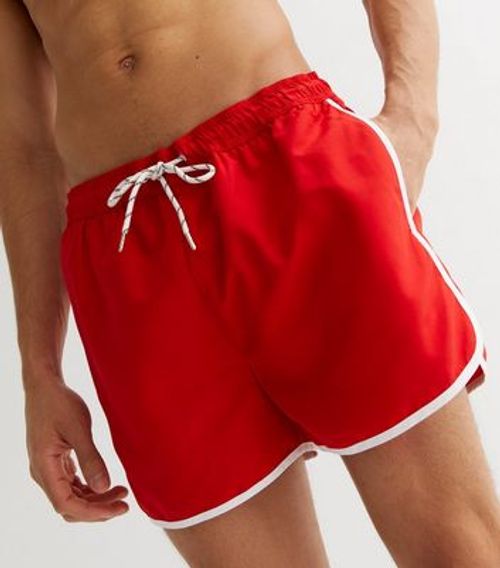 Men's Red Drawstring Runner...