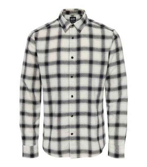 Men's Only & Sons White Check...