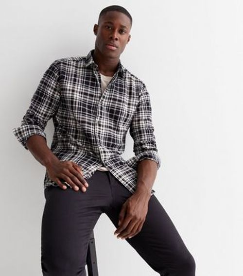 Men's Only & Sons Black Check...