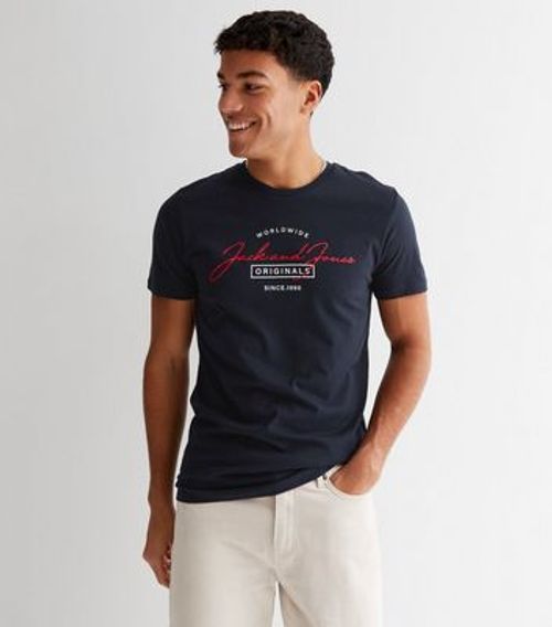 Men's Jack & Jones Navy Crew...