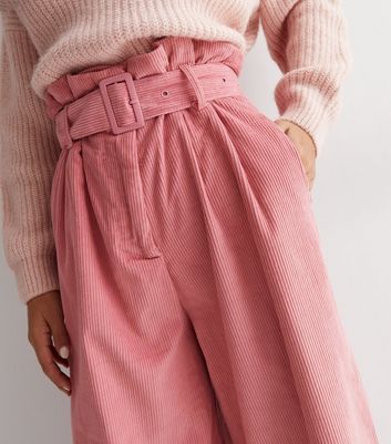 Girls Pink Ripped Utility Trousers New Look from NEW LOOK on 21 Buttons