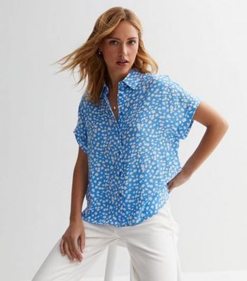 Blue Spot Short Sleeve...