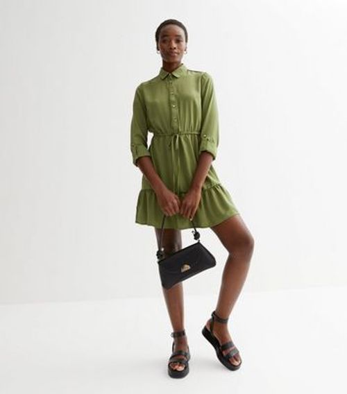 Tall Green 3/4 Sleeve Mini...