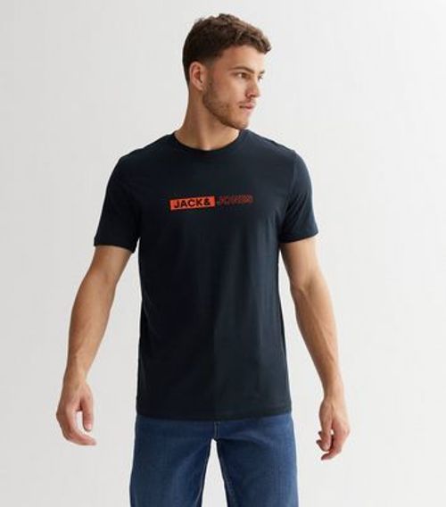 Men's Jack & Jones Navy Logo...