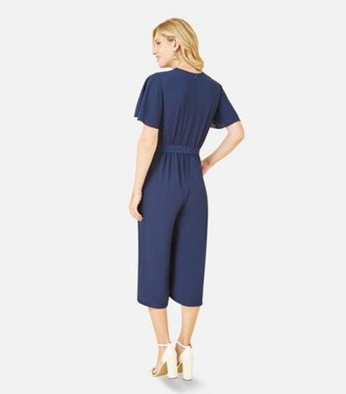 Mela Navy Wrap Jumpsuit New...