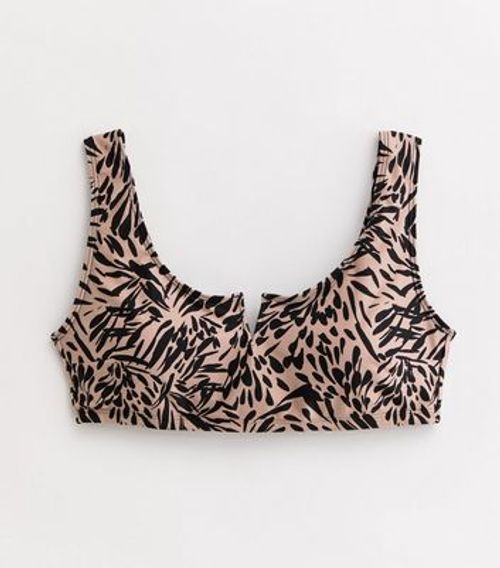 Curves Animal Print Crop...