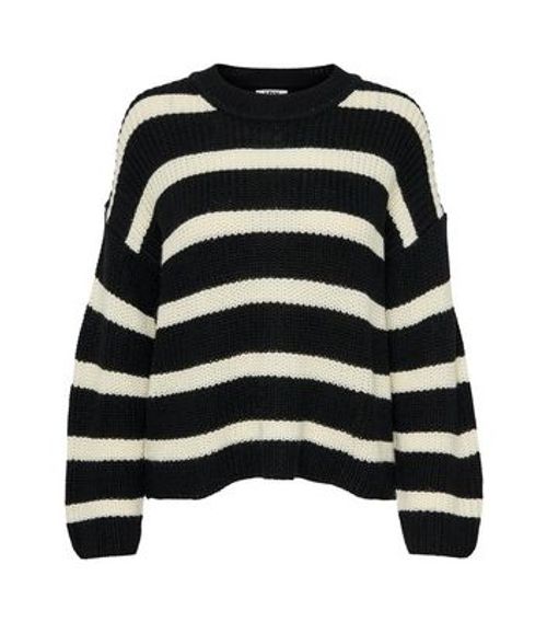 JDY Black Stripe Knit Jumper...