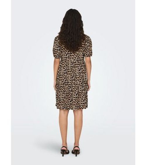 JDY Brown Leopard Print V...