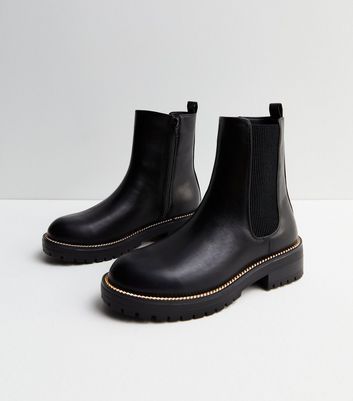 Brogue trim chelsea bootie hot sale