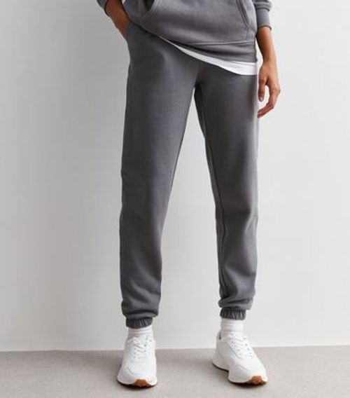 Petite Grey Cuffed Joggers