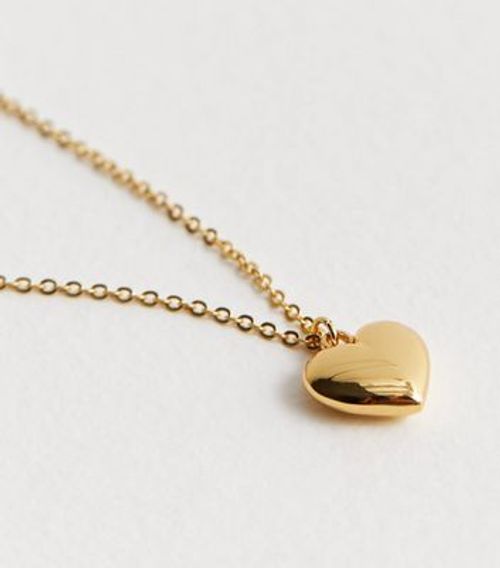 Real Gold Plate Heart Pendant...