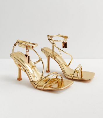 Public desire hotsell gold heels