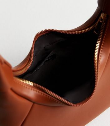 New look shop tan bag
