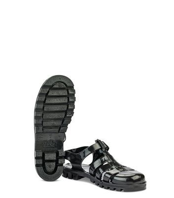 Valentino Garavani Rockstud Jelly Flat Gladiator Sandals | Neiman Marcus