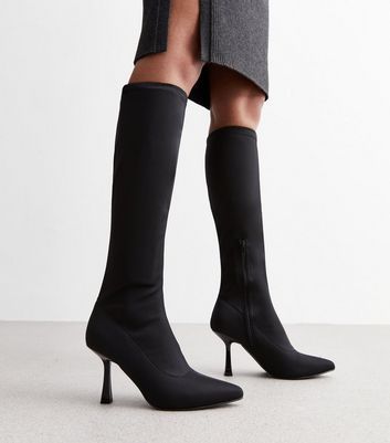 Kitten heel boots sales new look