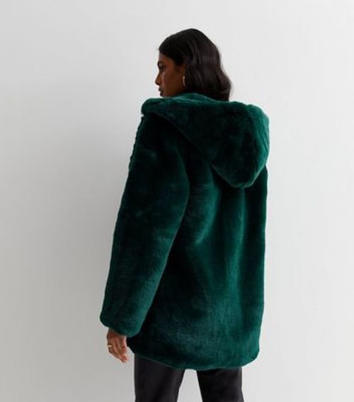 Gini London Stone Faux Fur Jacket