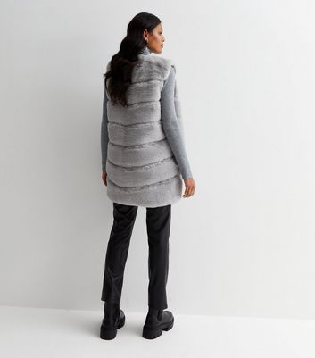 Pelted faux fur on sale gilet