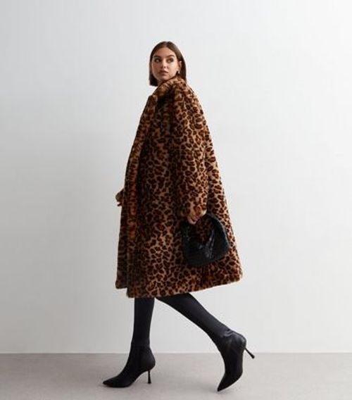 Gini London Rust Faux Fur...