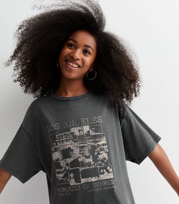 New look black t shirt cheap