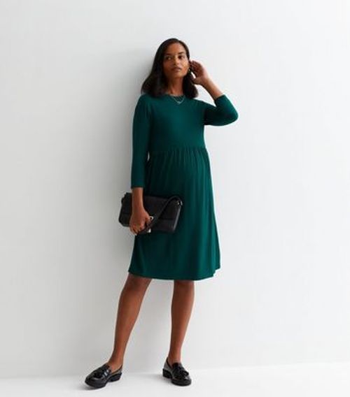 Maternity Teal 3/4 Sleeve...