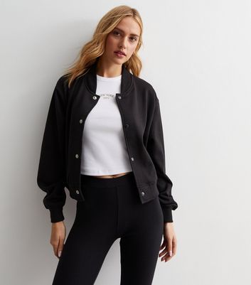 New look black bomber jacket cheap