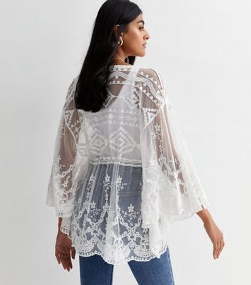 Gini London White Lace...