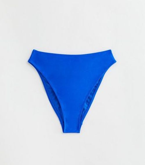 Bright Blue High Waist Bikini...