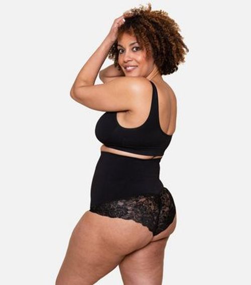 Conturve Black High Waist Shaping Briefs