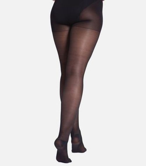 Conturve Black 40 Denier Tear-Proof Shaping Tights New Look