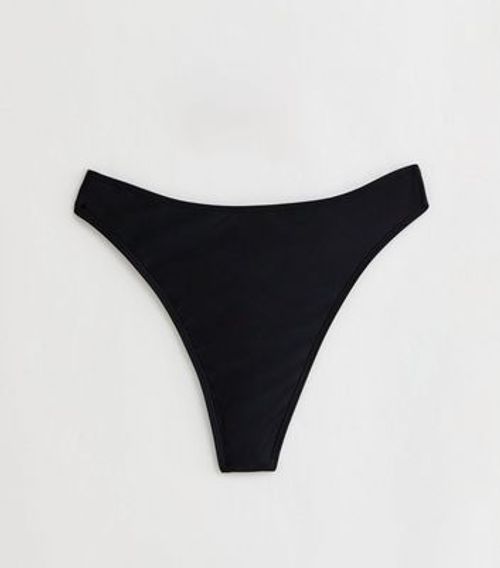 Black Thong Bikini Bottoms...