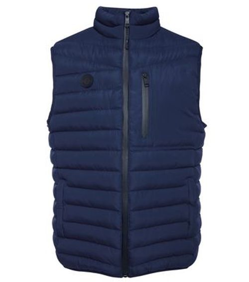 Men's Threadbare Navy Padded...