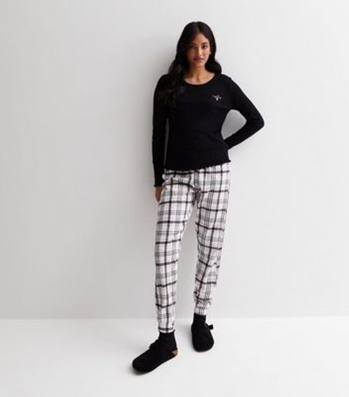 Black Cotton Trouser Pyjama...