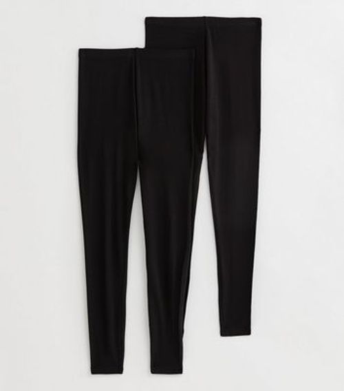 2 Pack Black High Waist...