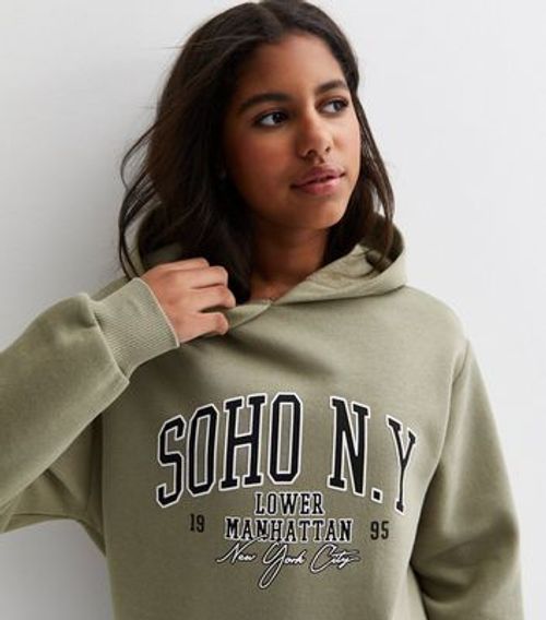 Girls Khaki Soho NY Logo...