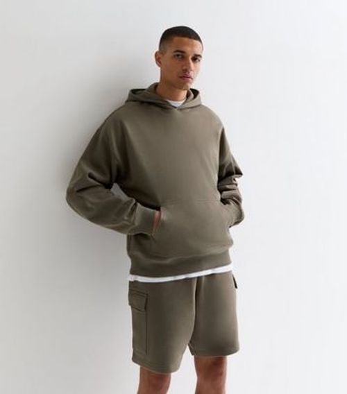 Men's Khaki Jersey Cargo...