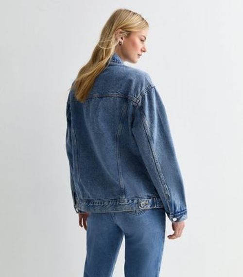 Tall Blue Oversized Denim...