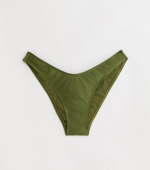 Khaki V Front Bikini Bottoms...