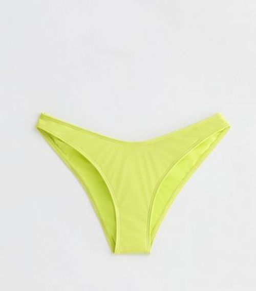 Lime Green V Front Bikini...