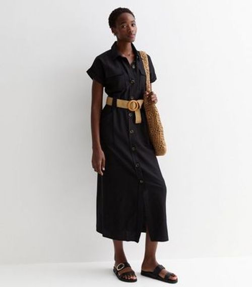 Tall Black Belted Utility...