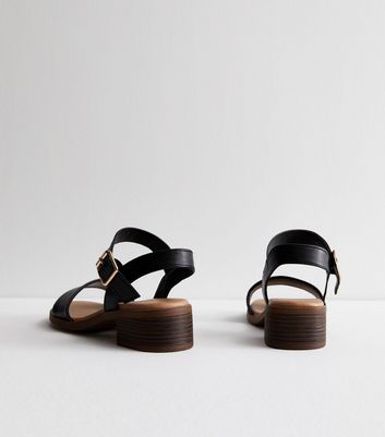 New look black shop gladiator sandals