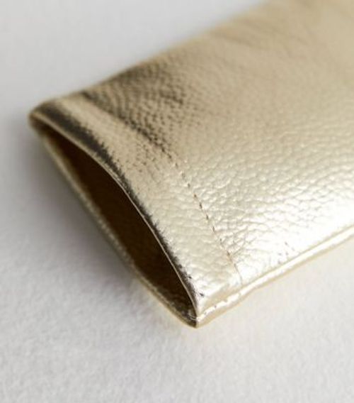 Gold Metallic Sunglasses Case...