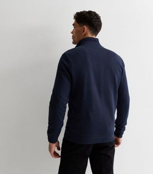 Men's Farah Navy Long Sleeve...