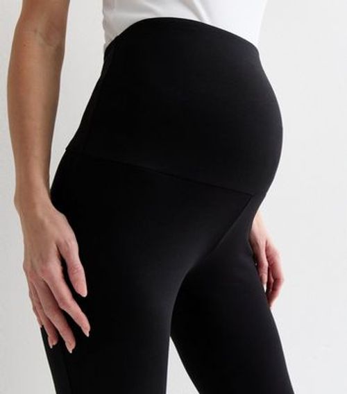 Maternity Black High Waist...