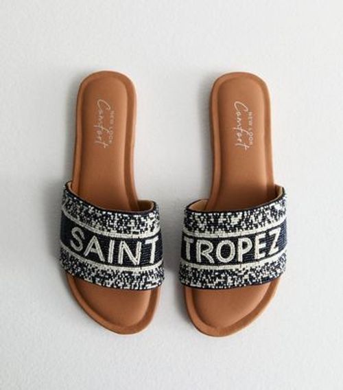 Navy Saint Tropez Bead Strap...