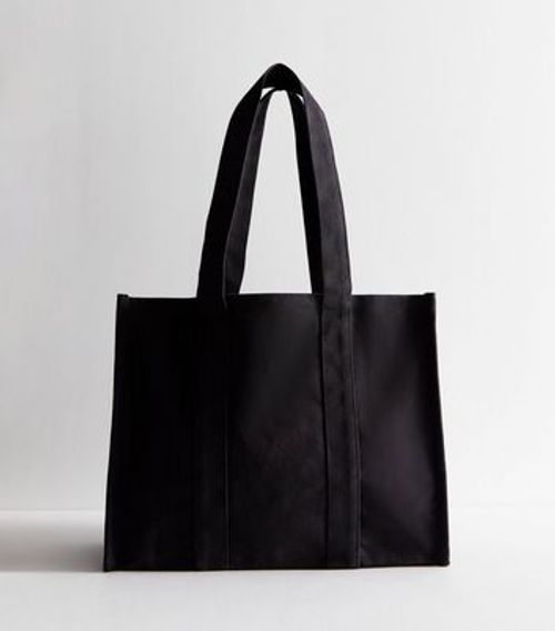 Black NYC Cotton Tote Bag New...